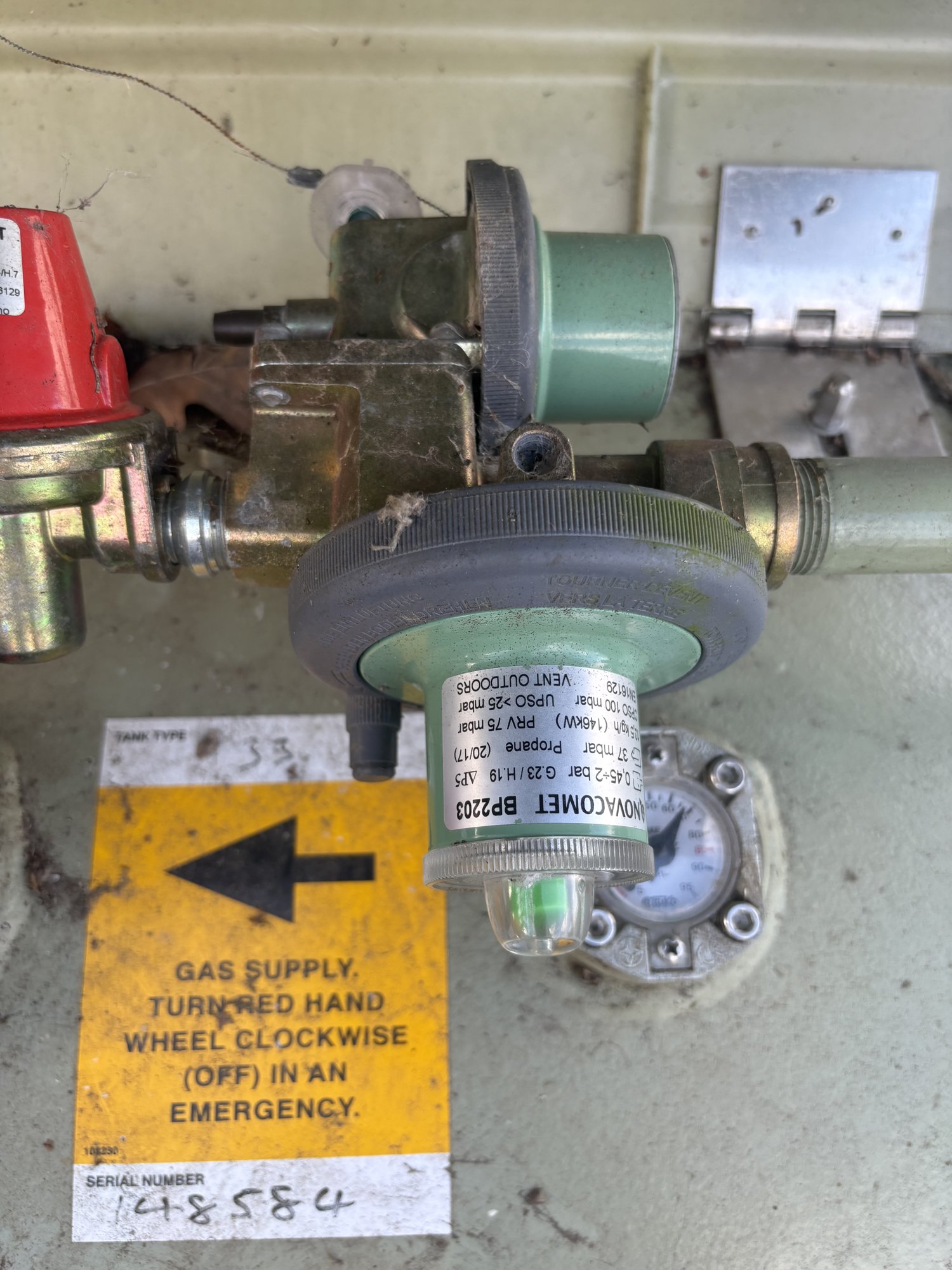 Replacing a faulty boiler part