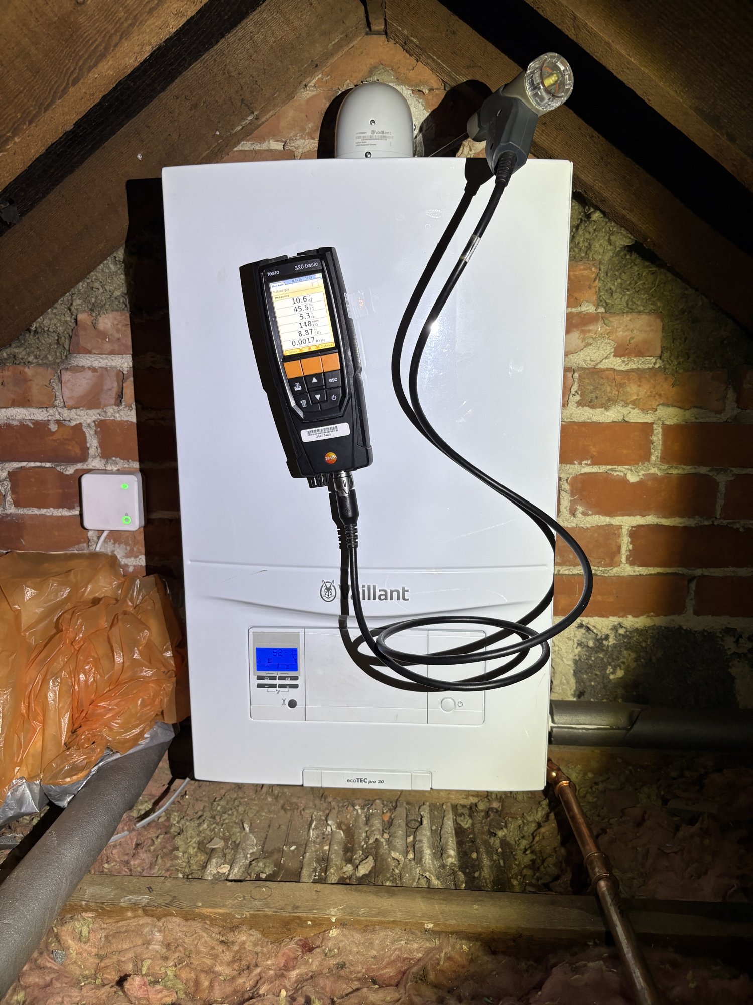 Testing boiler controls