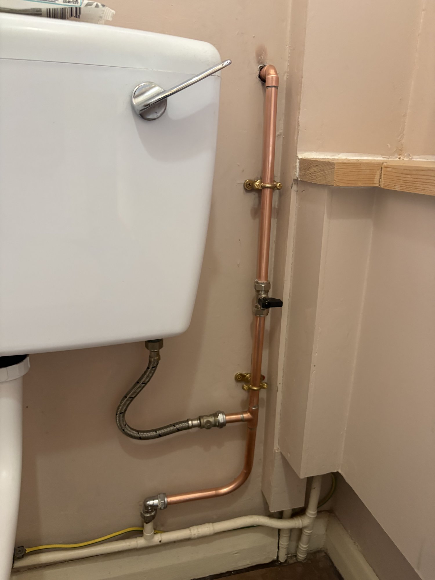 Fitting a new shower