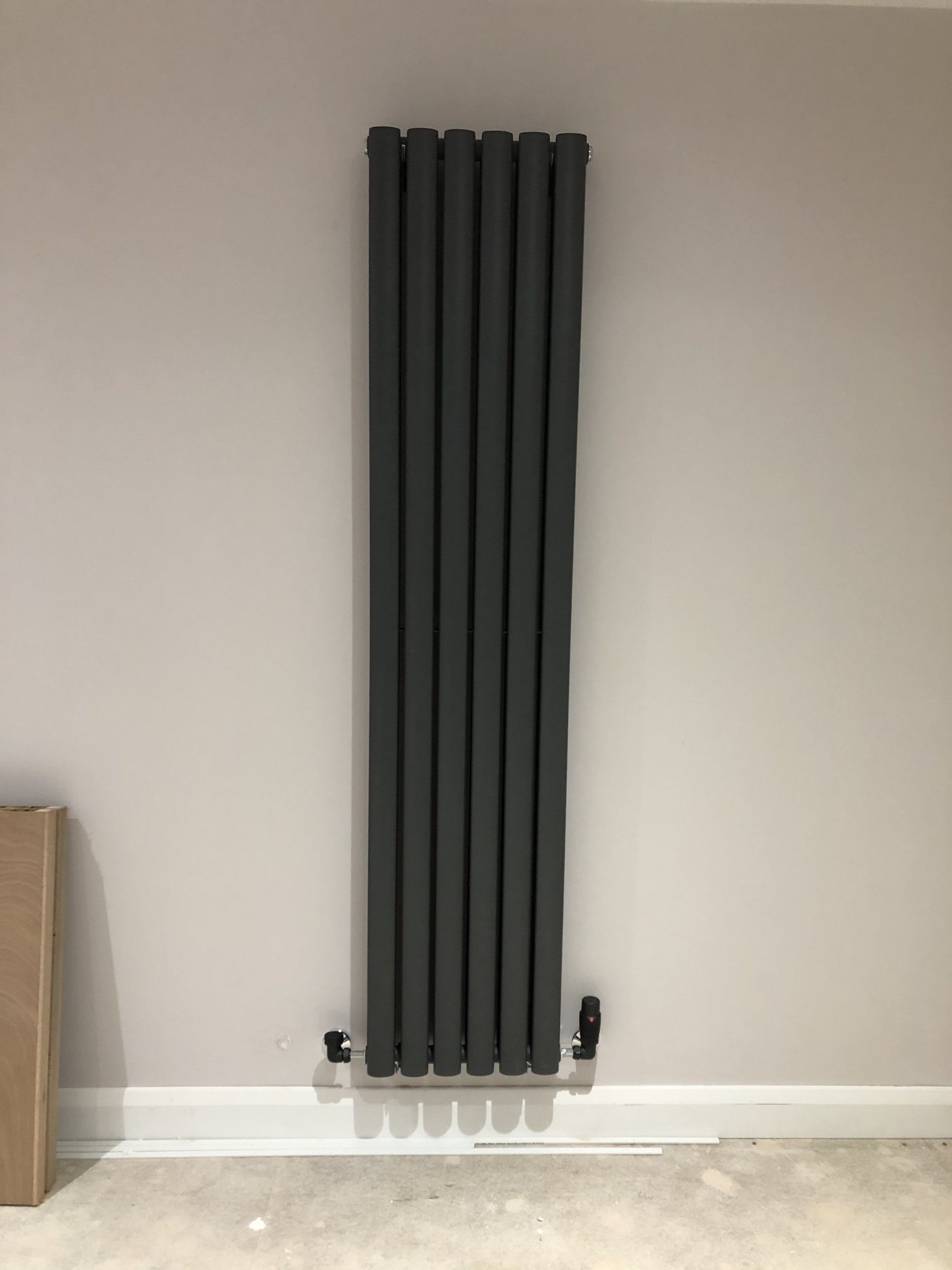 Radiator valve and pipework